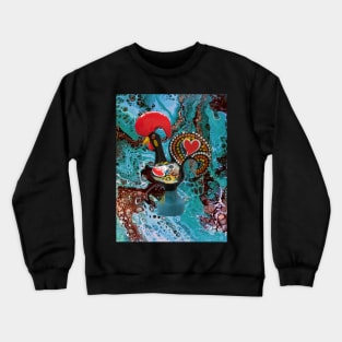 Galo de barcelos, Portugal Crewneck Sweatshirt